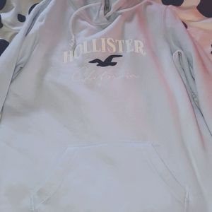 Hollister blue hoodie
